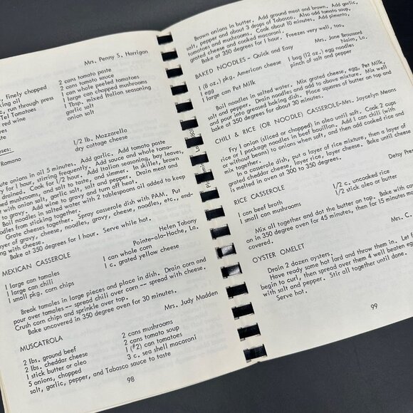 Vintage Cookbook Plaquemines Parish Fair and Orange Festival Creole Cajun 1977 - Picture 6 of 11